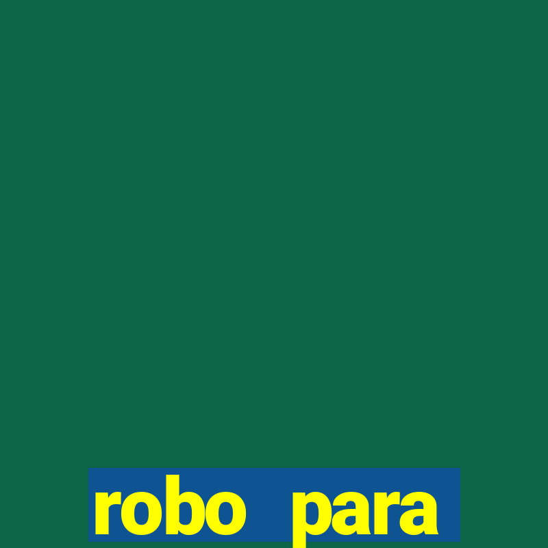 robo para plataforma de jogos